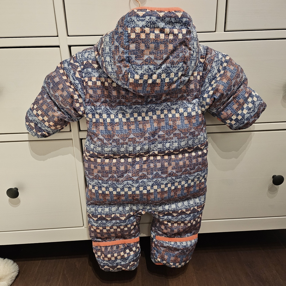 Columbia Multicolor Patterned Baby Snowsuit - Picture 5 of 7